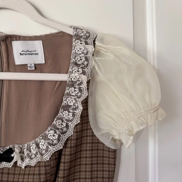 Reformation
× Kacey Musgraves Bunny
Mixed Media Minidress - Picture 4 of 10